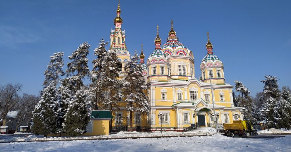 Panfilov Park and Ascension Cathedral