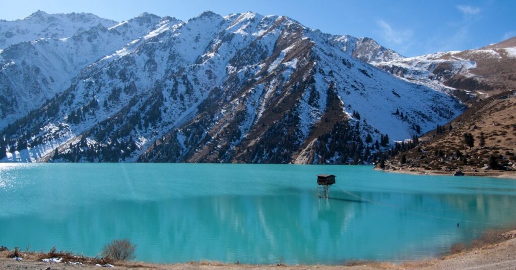 Big Almaty lake Kazakhstan