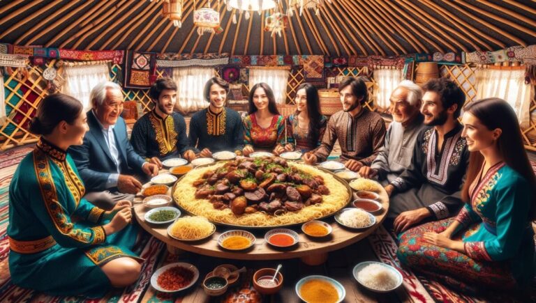 Kazakh traditional food