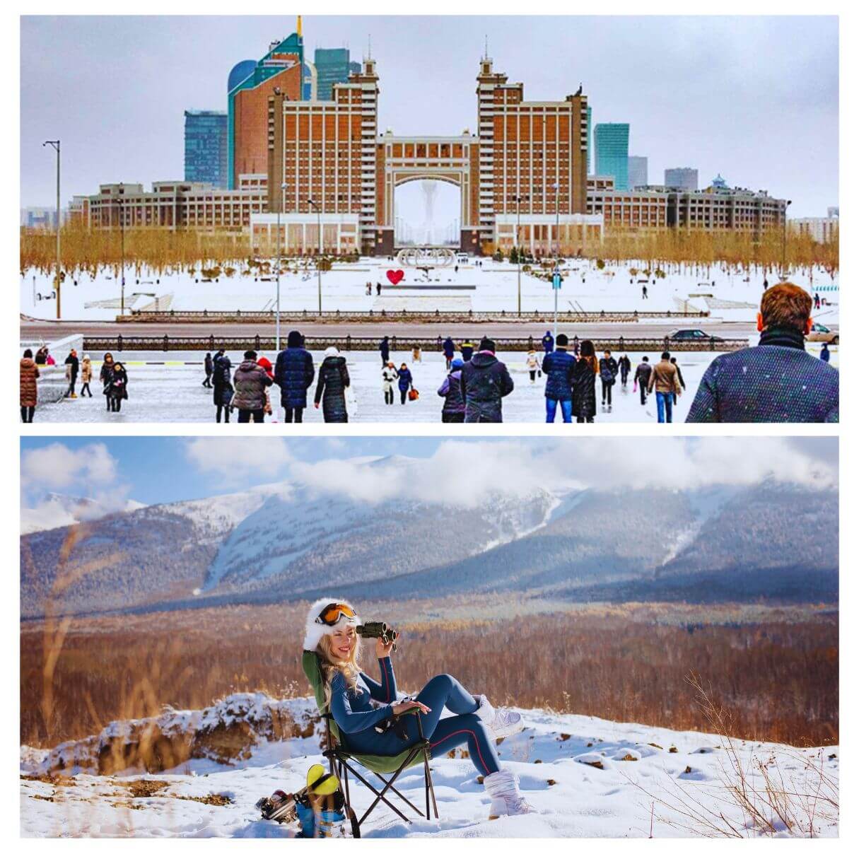 winter in kazakhstan