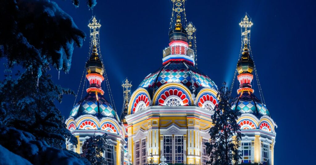 Zenkov Cathedral, Panfilov Park